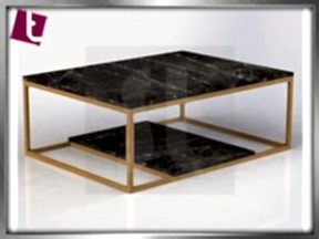 Siyah Mermer Masa&nbsp;